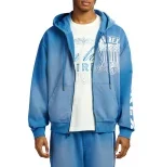 Avirex Washed Hoodie for Men and Women | Vintage Look, Soft Fleece, Everyday Comfort