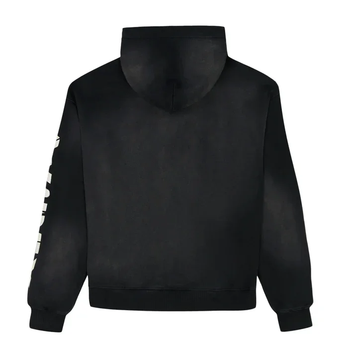 Avirex Washed Hoodie for Men and Women | Vintage Style Pullover Sweatshirt