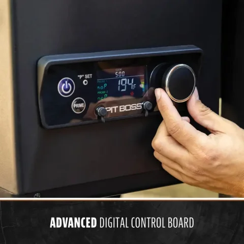 Parrilla de Pellets de Madera Savannah – Ahumador y BBQ Exterior con Control Digital