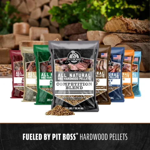 Parrilla de Pellets de Madera Savannah – Ahumador y BBQ Exterior con Control Digital