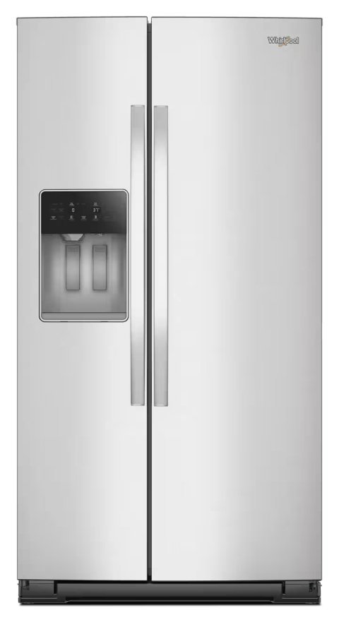 Refrigerador Whirlpool 3.6 Lados a Lado | Congelador Compacto de Profundidad de Mostrador