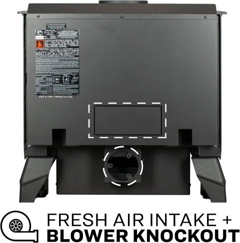 US Stove 1200 Quadratfuß Holzofen | Hochleistungs-EPA-zertifizierter Heizkörper