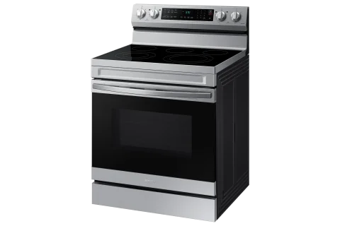 Samsung NE63A6511SS Smart Freestanding Electric Range with Convection, 6.3 cu. ft., Stainless Steel