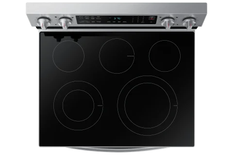 Samsung NE63A6511SS Smart Freestanding Electric Range with Convection, 6.3 cu. ft., Stainless Steel