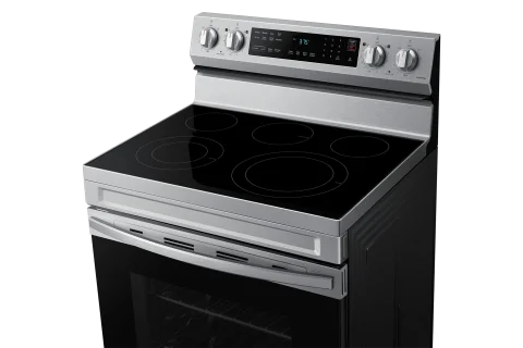 Samsung NE63A6511SS Smart Freestanding Electric Range with Convection, 6.3 cu. ft., Stainless Steel