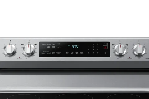 Samsung NE63A6511SS Smart Freestanding Electric Range with Convection, 6.3 cu. ft., Stainless Steel