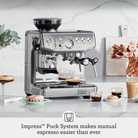 Breville Barista Express 意式咖啡机 | 半自动带内置研磨机