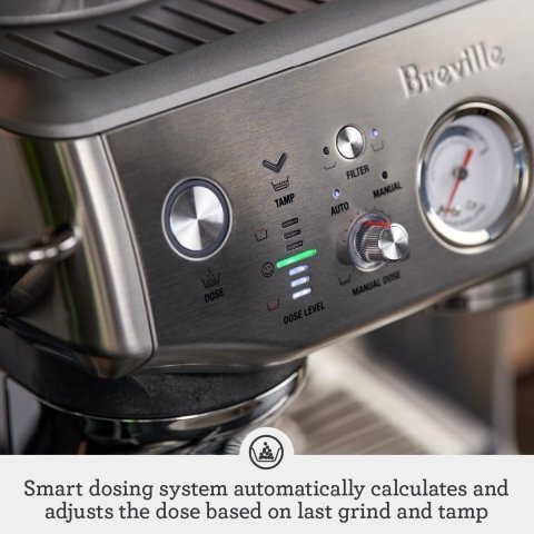 Breville Barista Express 意式咖啡机 | 半自动带内置研磨机