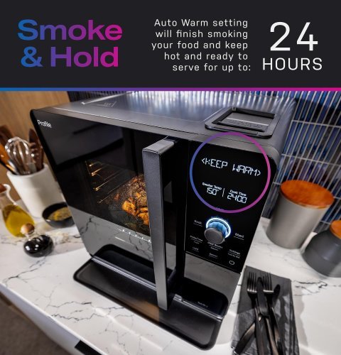 GE Profile Smart Indoor Smoker with App Control and Active Smoke Filtration