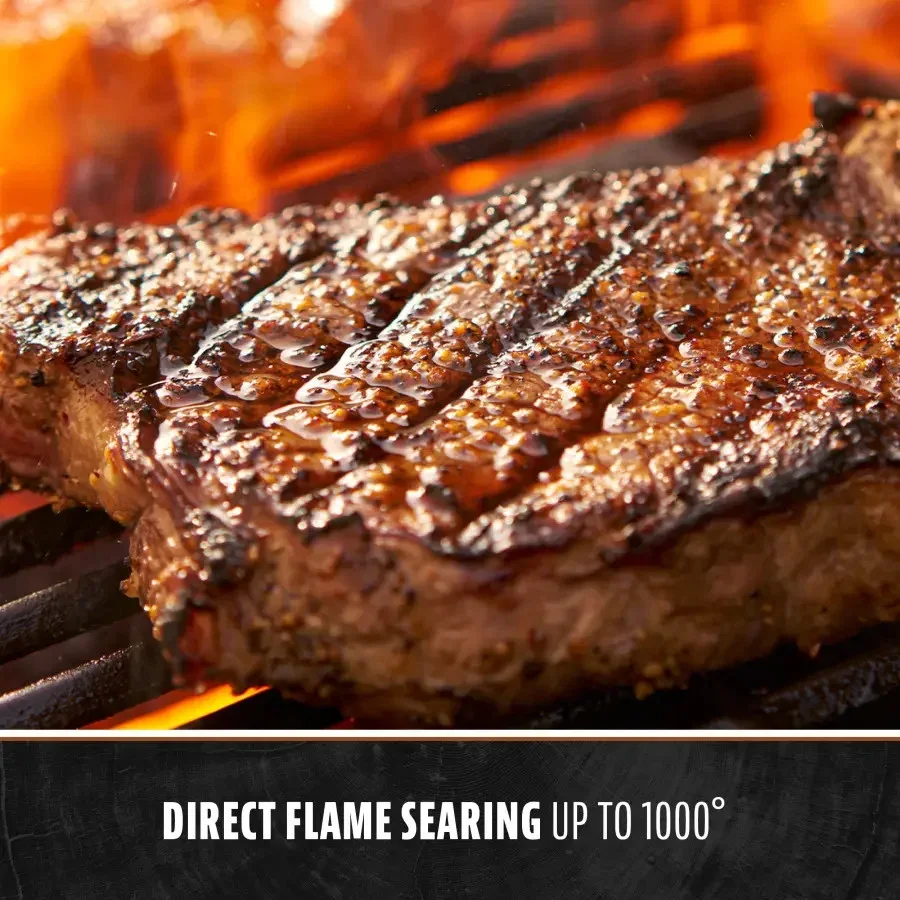 Parrilla de Pellets de Madera Savannah – Ahumador y BBQ Exterior con Control Digital
