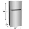 Frigidaire 20,0 Cu. Ft Top-Freezer Kühlschrank, Energieeffizient, Verstellbare Glasregale