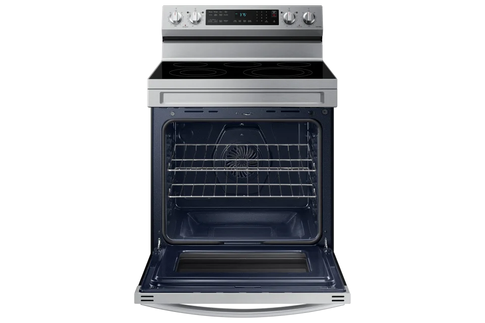 Samsung NE63A6511SS Smart Freestanding Electric Range with Convection, 6.3 cu. ft., Stainless Steel