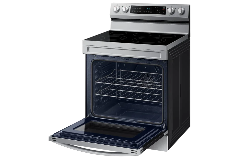 Samsung NE63A6511SS Smart Freestanding Electric Range with Convection, 6.3 cu. ft., Stainless Steel