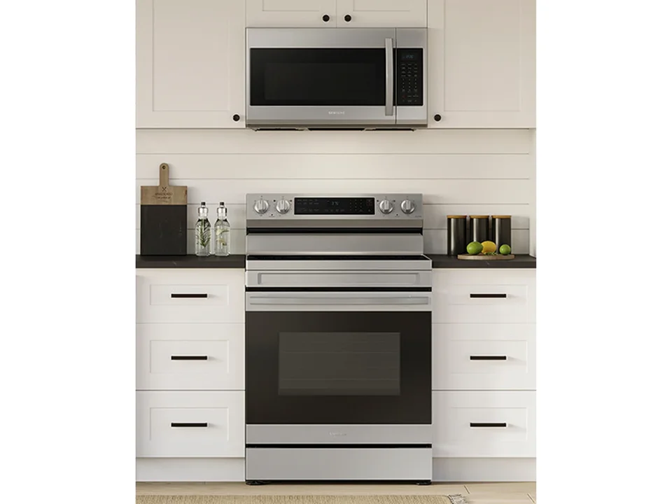 Samsung NE63A6511SS Smart Freestanding Electric Range with Convection, 6.3 cu. ft., Stainless Steel