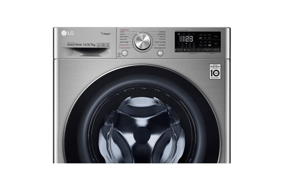 LG Front Load Dryer with Sensor Dry, Energy Efficient, Large Capacity